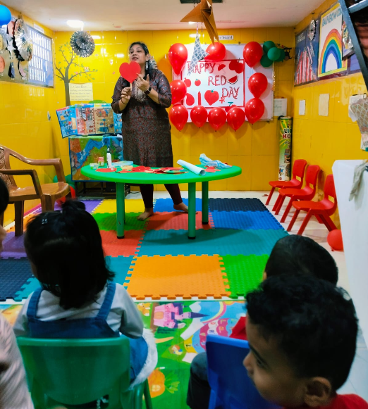 Personality development activities for kids at our preschool in Airoli